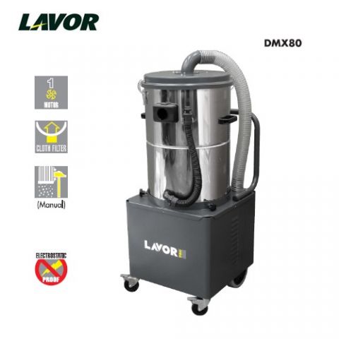 LAVOR PRO ASPIRADOR INDUSTRIAL DE INDUCCIÓN DMX80 1-22