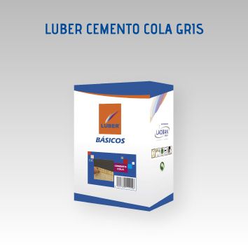 LUBER CEMENTO COLA GRIS PAQUETE 1,5 KG