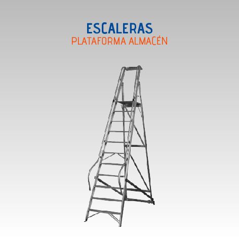 LUBER PRO ESCALERA ALMACEN 11 P. 3,40M ALUMINIO