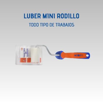 LUBER MINI RODILLO TODO TIPO DE TRABAJOS 5CM-18MM