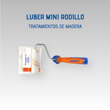 LUBER MINI RODILLO TRATAMIENTOS MADERA 11CM-18MM