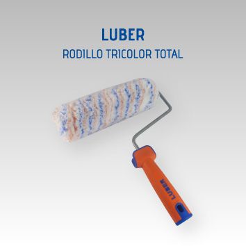 LUBER RODILLO TRICOLOR TOTAL 22CM-50MM