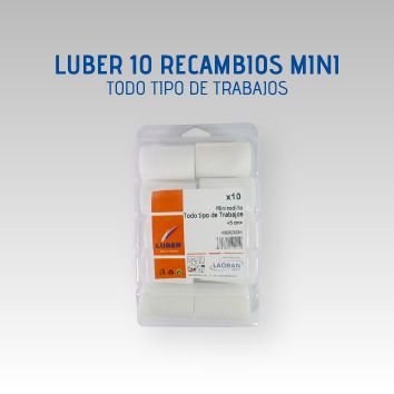 LUBER 10 RECAMBIOS MINI TODO TIPO DE TRABAJOS 5 CM