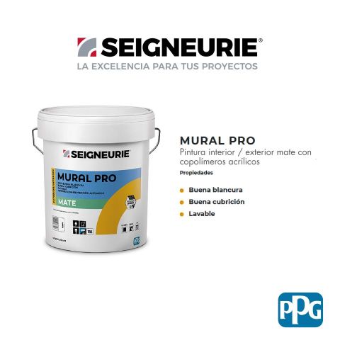 *SEIGNEURIE PINTURA MURAL PRO 15L