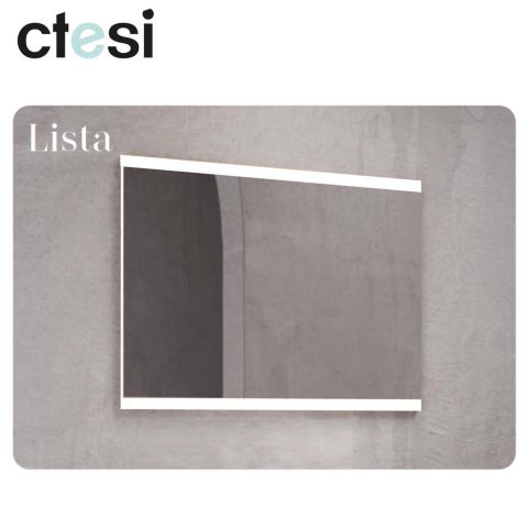 CTESI LISTA ESPEJO 60X75 BLANCO