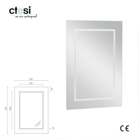 CTESI ESPEJO PANAMA 50X70 CM