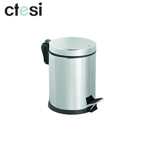 CTESI PAPELERA DE BAÑO 5LT REDONDA