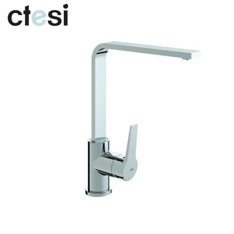 CTESI SPIRIT MEZCLADOR FREGADERO CAÑO ALTO RECTANG