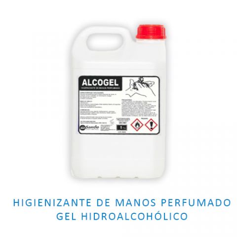 *GEL HIDROALCOHOLICO ALCOGEL 5 L PERFUMADO